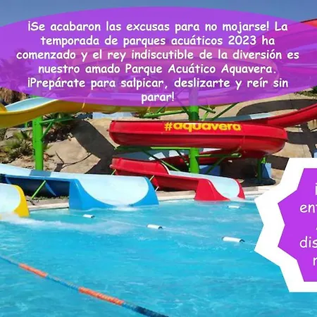 Апартаменты Bajo En Primera Linea De Vera-playa Con Piscina Privada! *