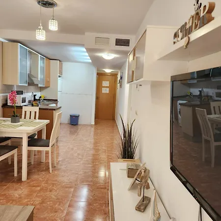 Bajo En Primera Linea De Vera-playa Con Piscina Privada! Apartment Vera